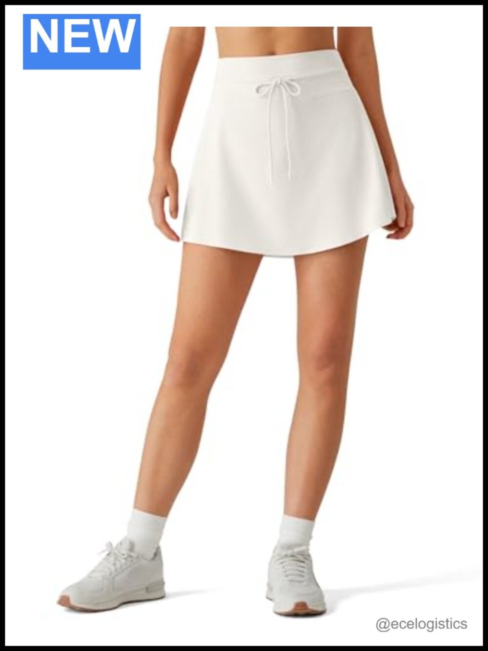 G4Free Women Golf Skirt with Shorts 3 Pockets Moisture Wicking High Rise A-Line